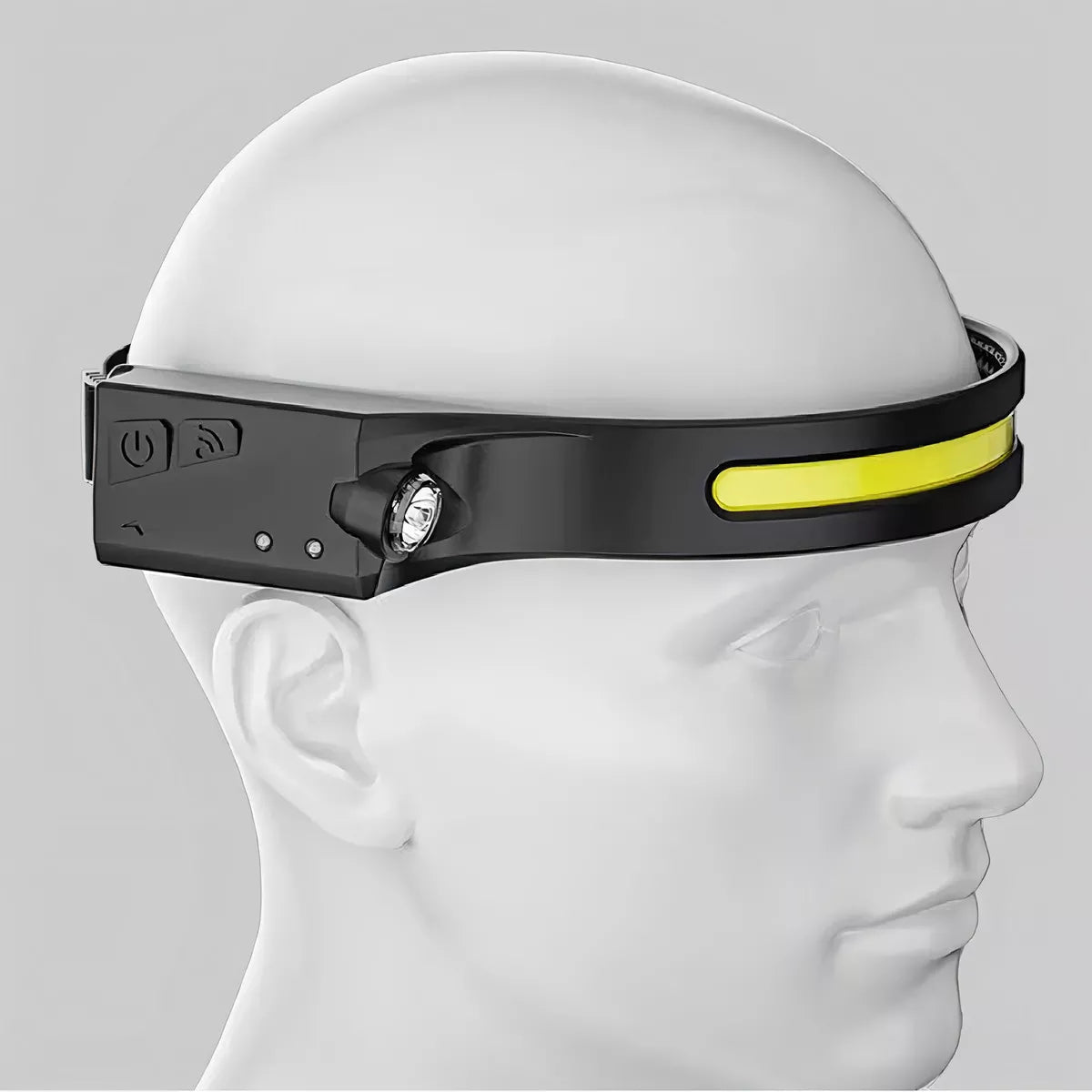 Linterna luz frontal led de camping