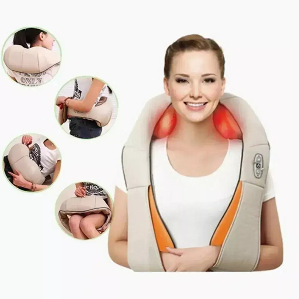 Masajeador de cuello y espalda eléctrico