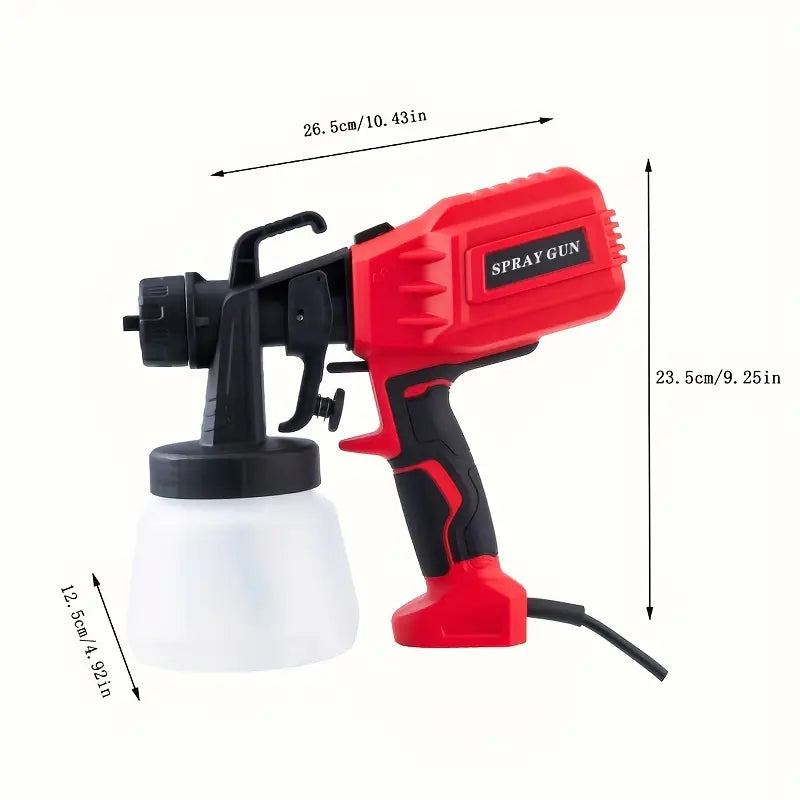 Pistola de pintura inalámbrica pulverizadora