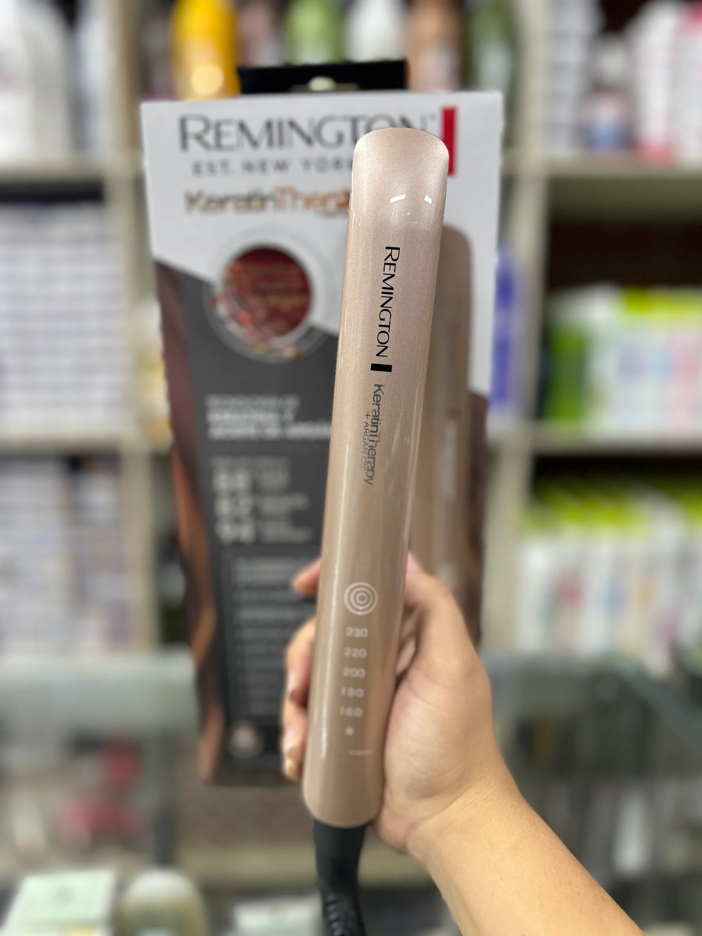 Plancha Remington keratina