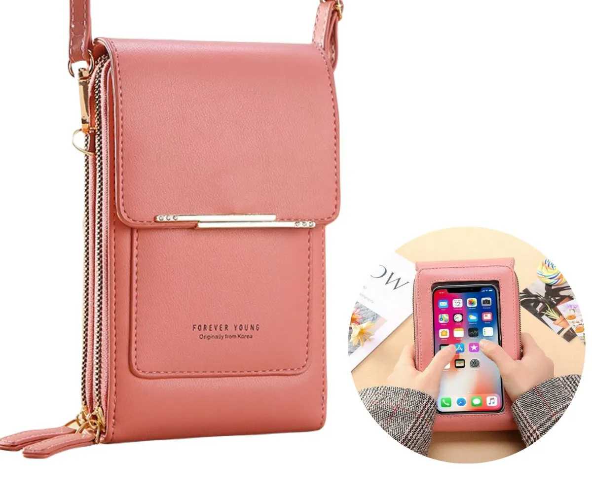 Bolso porta celular multifuncional