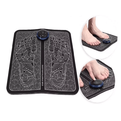 Combo tapete masajeador + maquina de terapia pasiva