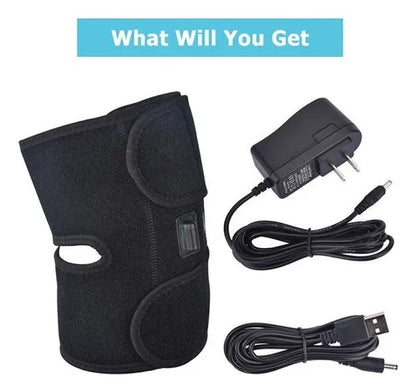 Rodillera térmica recargable