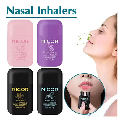 Inhalador nasal descongestionante