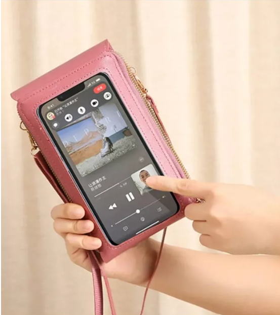 Bolso porta celular multifuncional