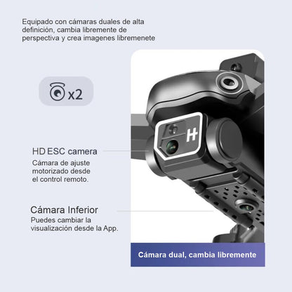 Dron wifi K7 pro , cámara dual HD