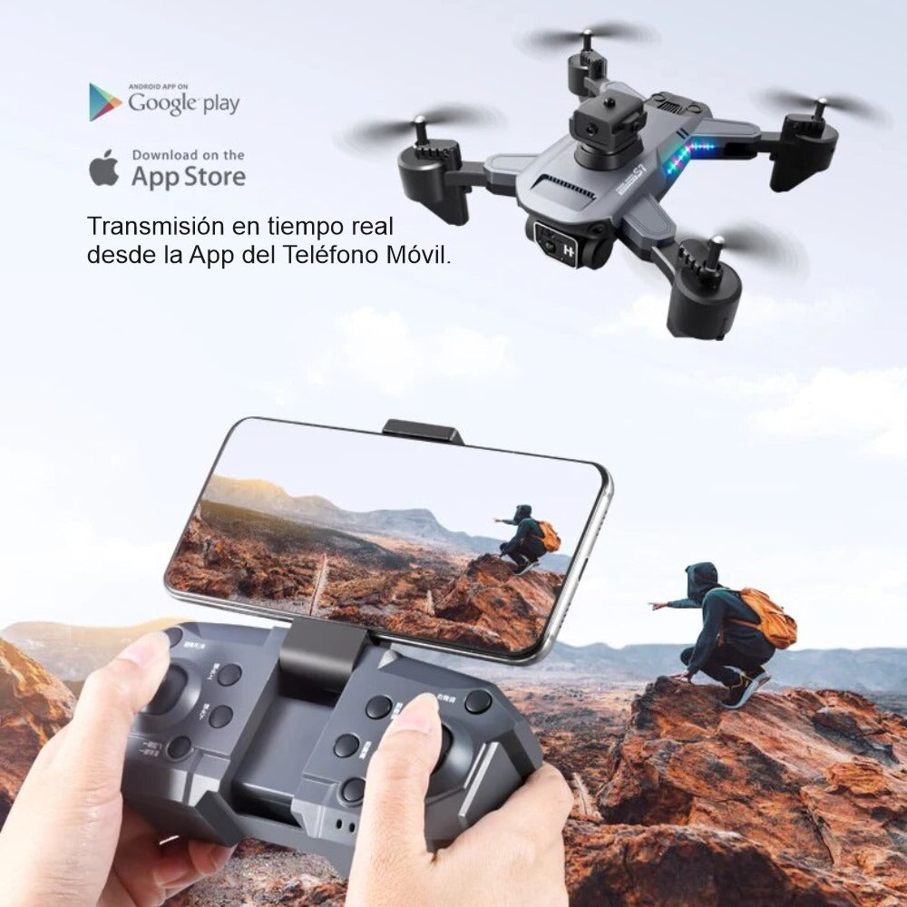 Dron wifi K7 pro , cámara dual HD