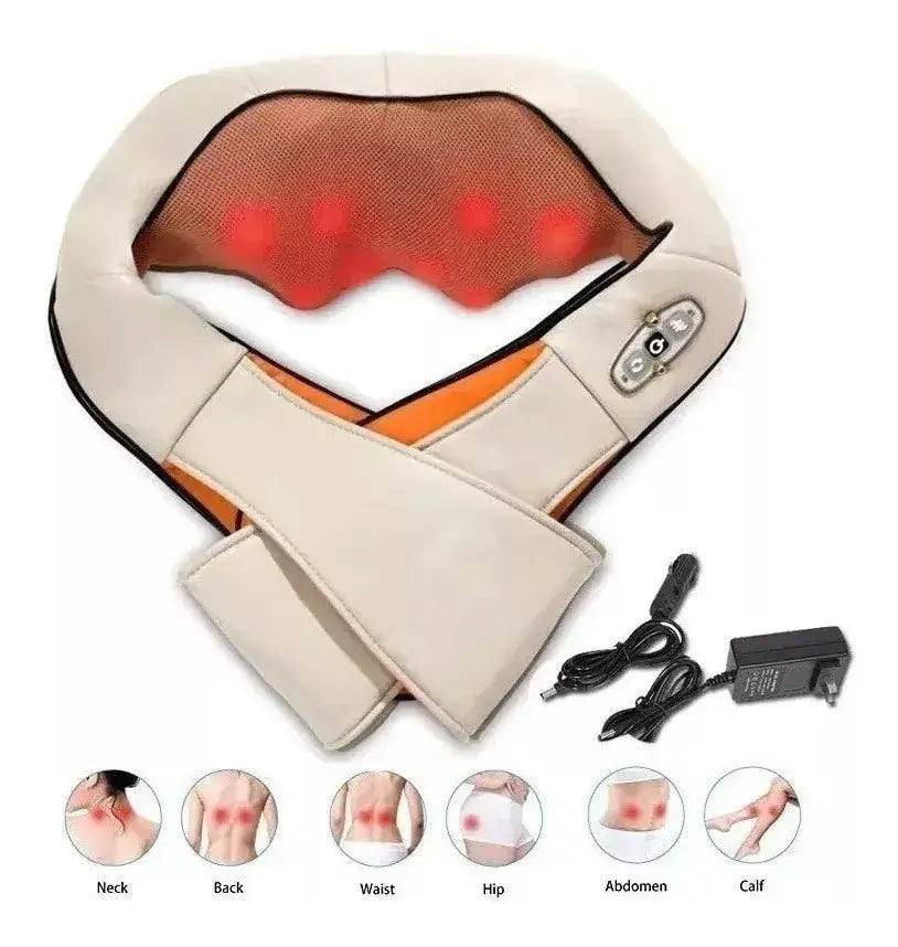 Masajeador de cuello y espalda eléctrico