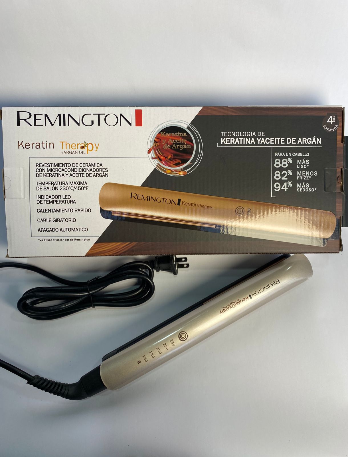 Plancha Remington keratina