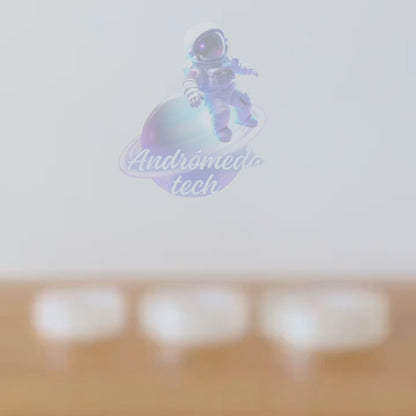 Cinta adhesiva transparente doblé cara 5mts